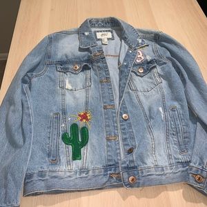 Jean jacket from forever 21 size small